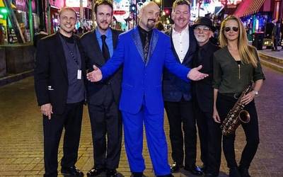 The Steve Krase Band igandean Arrasate Bluesen