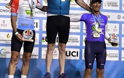 Luciano Mitxelena  lesakarra garaile Castelló de la Planan jokatutako UCIko The Millars iraupen luzeko lasterketa entzutetsuan