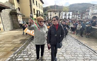 Elgetako Herri Korrika argazkitan