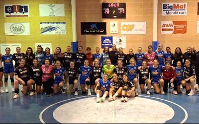 Eskubaloi derbi handia jokatuko dute Baztango BKTko eta Errekako emakumeek Elizondon