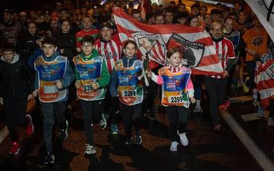 Arakaldon eta Arrankudiaga-Zollon esan dio agur Korrikak Aiaraldeari eta eskualdera sartzean zeramatzan atzerapena berreskuratu du