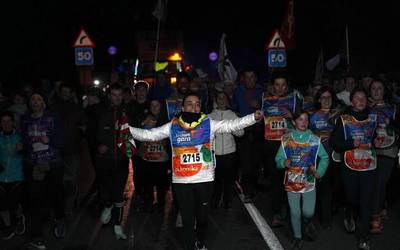 Korrikak Debagoieneko lehen urratsak Leintz Gatzagan eman ditu