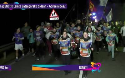 24. Korrikan aramaioarrak, pausoz pauso