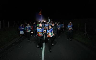 Eskoriatzako Gorosarri dantza taldeak 60. urteurrenari egin dio keinu