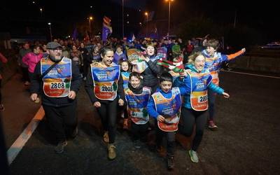 Elgetarrek ere izan dute Korrikaz gozatzeko tartea