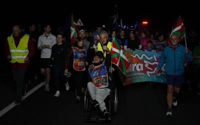 Euskara direla aldarrikatu dute Bergaran