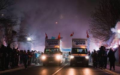 Euskarak Gasteizen duen indarra berretsi du Korrikak