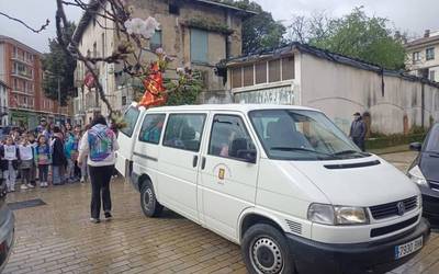 Korrika Txikiaz gozatu zuten atzo Arrankudiaga-Zolloko haurrek