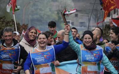 Euskara direla erakutsi dute azkoitiarrek ere