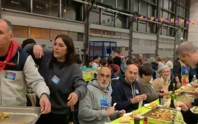 [BIDEOA] Durangon Korrikari harrera egiteko gogotsu