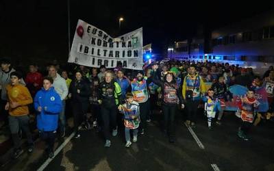 Korrikarekin bat, Mallabian ere euskararen alde!