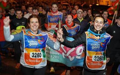 [ARGAZKI GALERIA]: Korrikak jendetza batu du Durangaldean