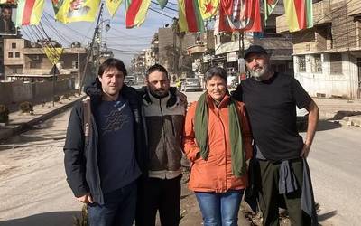 «Haien eskubideak eta bizimodua defenditzeko prest daude kurduak»