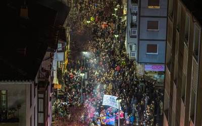 Zubiarre kalea bete zuen Korrikak