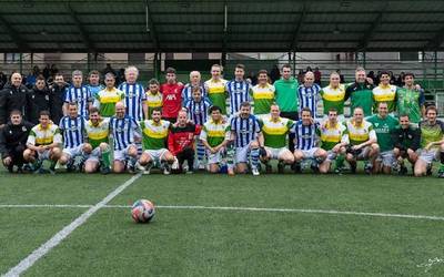 Beti Gazteko beteranoek garaipena lortu dute Lesakan Real Sociedad taldekoen kontra