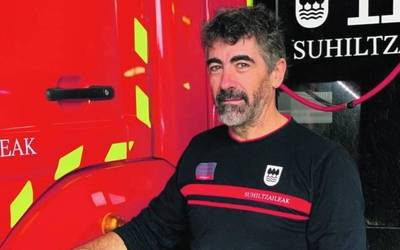 Iñigo Arruti 'Txabola': "Jendeari laguntzea oso polita da, batez ere umeei"