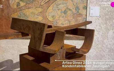 Artea Oinez 2026 erakusketa bisita daiteke Kondestablearen Jauregian