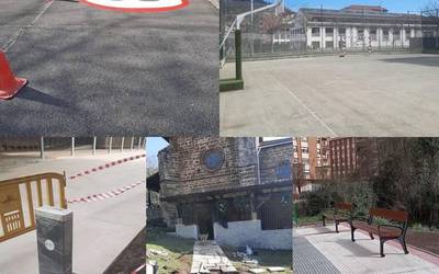 Udalak hainbat obra txiki gauzatu ditu herriko gune ezberdinetan