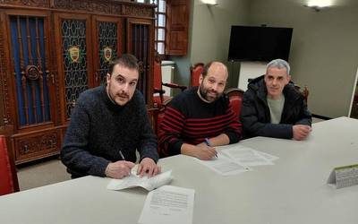 Bergarako Udalak eta FCC elkarteak 2026ko lankidetza hitzarmena sinatu dute