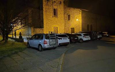 Bidaurreta, aparkaleku bihurtuta