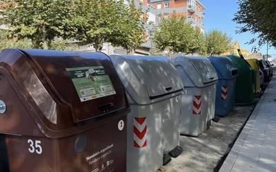 Hondakin organikoen edukiontzia mugikorrarekin ireki daiteke