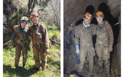 Bi kobazuloak elkartu gabe, esplorazioak bide berriak ireki ditu