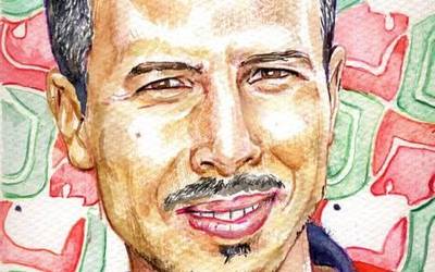 Jamal Gharbaoui: "Marokon artea aberatsentzat izaten da, eta artelan famatuak gustatzen zaizkie"