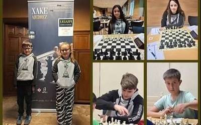 Legazpiko haurren xake topaketa irabazi du Luken Pascualek