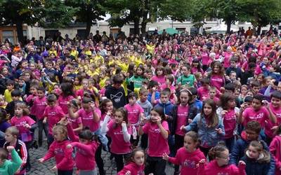 Debagoienako Eskola Publikoaren jaira bertaratzeko autobus zerbitzu berezia jarriko dute