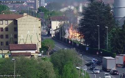 Zabaldu dute N-634 errepidea bi noranzkoetan, Iurretan