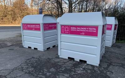 Erabilitako arropa birziklatzeagatik, ordainsaria