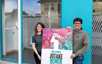 Lanbide arteko Soldata Propioa aldarrikatzera eta faxismoa borrokatzera deituko du ELAk Maiatzaren Lehenean