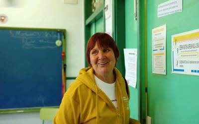 Marisabel Aizpurua elgoibartarra da Araba Euskarazeko bideoklipeko protagonista