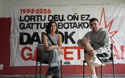 "Gaztetxearen proiektua finkoa da, eta aurrera egingo dugu"