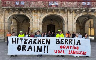 Greba-dinamika hasi dute, langile publikoen Udalhitz hitzarmena berritzeko eskatzeko