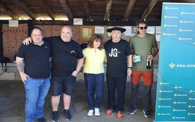 Antzuola irabazle plater tiroketako herriarteko txapelketan