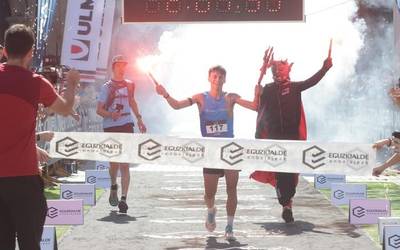 Aloñako Igoera: helmugako argazkiak