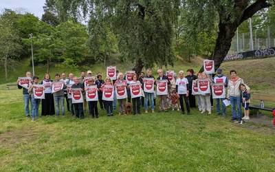 Subflubiala Ez! plataformak mobilizazioa deitu du zapatu honetarako