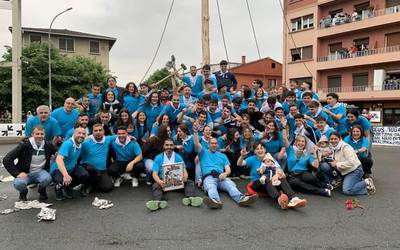 [BIDEOA]: Ivan Rodriguez urteko pertsonaia dela, jaia lehertu da Traña-Matienan