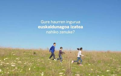 Eusfera abiatuko dute Trebiñun, haurrentzat "unibertso euskaldunagoa" eraikitzeko