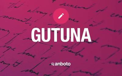 [GUTUNA]: Salaketetatik harago