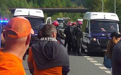 Tubos Reunidoseko bi langile identifikatu ditu Ertzaintzak gaurko mobilizazioan