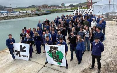 Euskal preso eta iheslariak ere gogoan izan dituzte jaietan