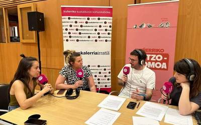 Emma Agirrezabalaga eta Naiara Urkijo (Taupa): "Euskaraz klasetik kanpo aritzeko espazio erosoa da Mintzodromoa"