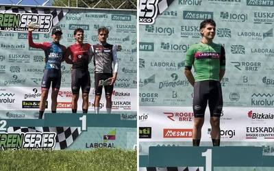 Eneit Bertiz sunbildarra lider da Green Series XCO mendi bizikleta txapelketan
