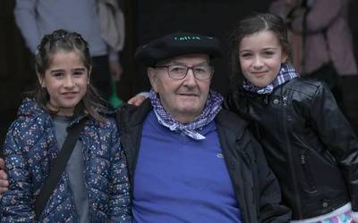 Tomas Erviti leitzarra omendu dute Nafarroako Akordeoilarien Topaketan