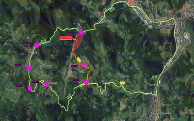 Kataia eta Suña arteko errepidea itxi egingo dute ibilgailuendako, astelehenetik
