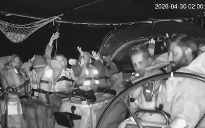 Israelek Global Sumud Flotillaren kontra egin du