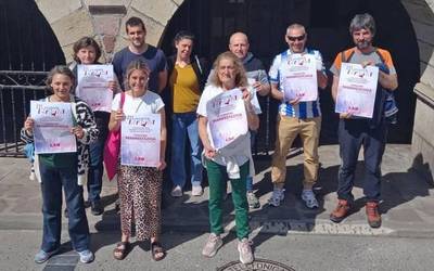 Maitzaren 1ean manifestazioa deitu du LABek Donezteben