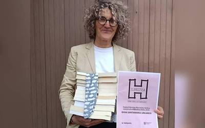 Idoia Santamaria Urkaregik irabazi du X. (H)ilbeltza beka